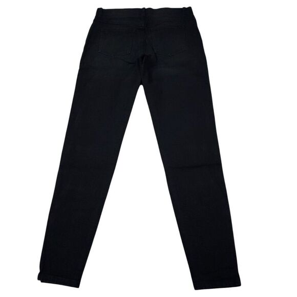 Betabrand Skinny Leg 4-Pocket Yoga Denim Jeans Pull On Black Pants Size Small - Picture 2 of 8